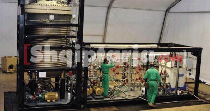 pajisja per asgjesimin e lendeve kimike