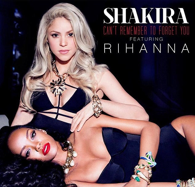 rihanna, shakira 