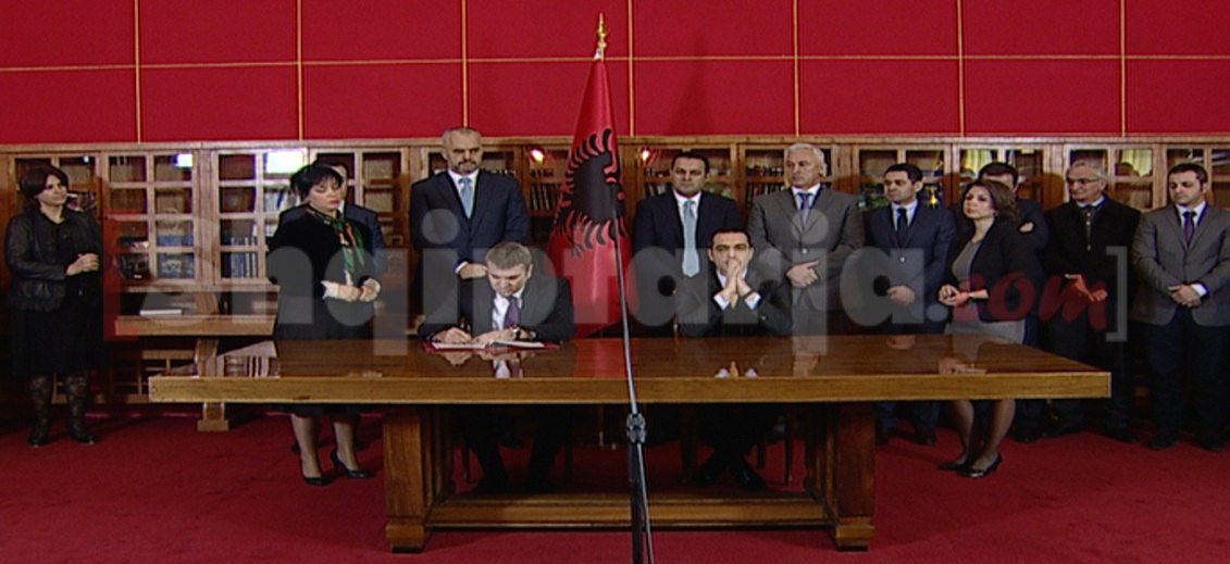 nenshkrimi i memorandumit