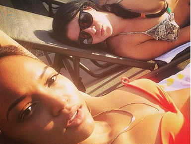 rihanna Karrueche Tran