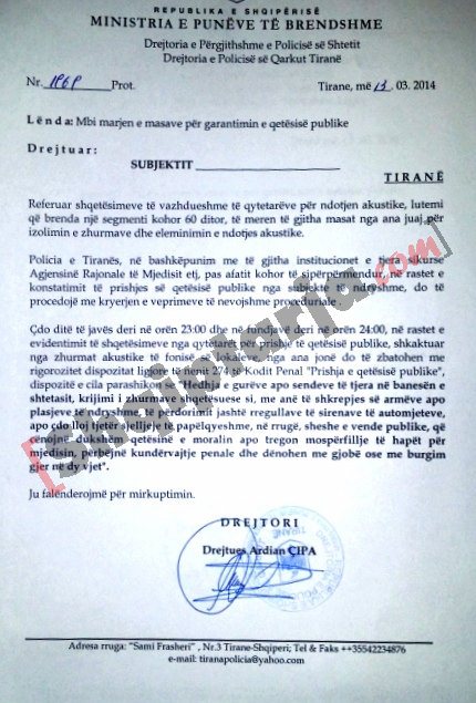 letra e policise zhurmat