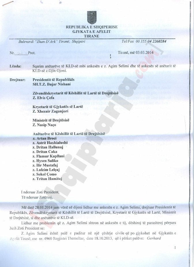 Padia e Malaj per gjin gjonit