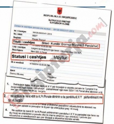 gramos murataj vendimi