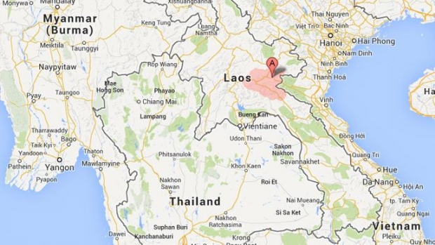 harta avioni tajlande laos