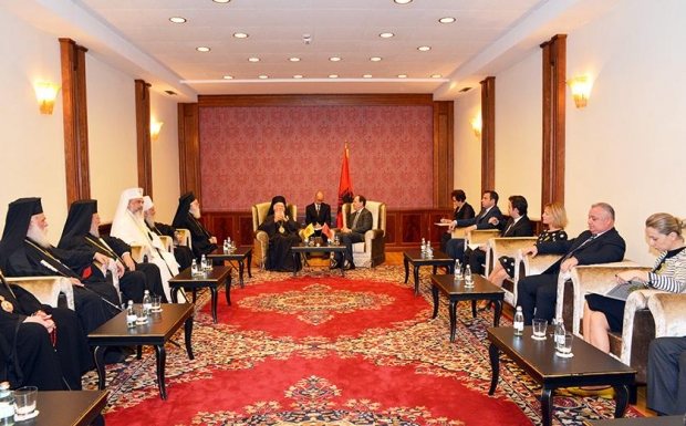 nishani bartolomeu patriarku serb irinej