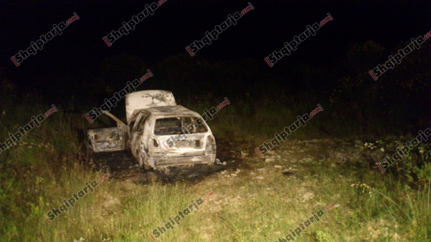 shkoder makina e djegur me logo