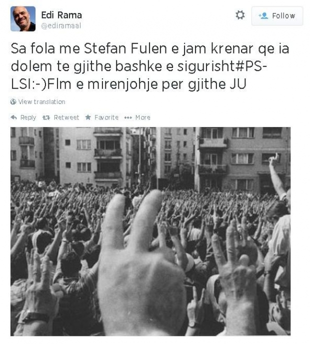 statusi i be rama twitter