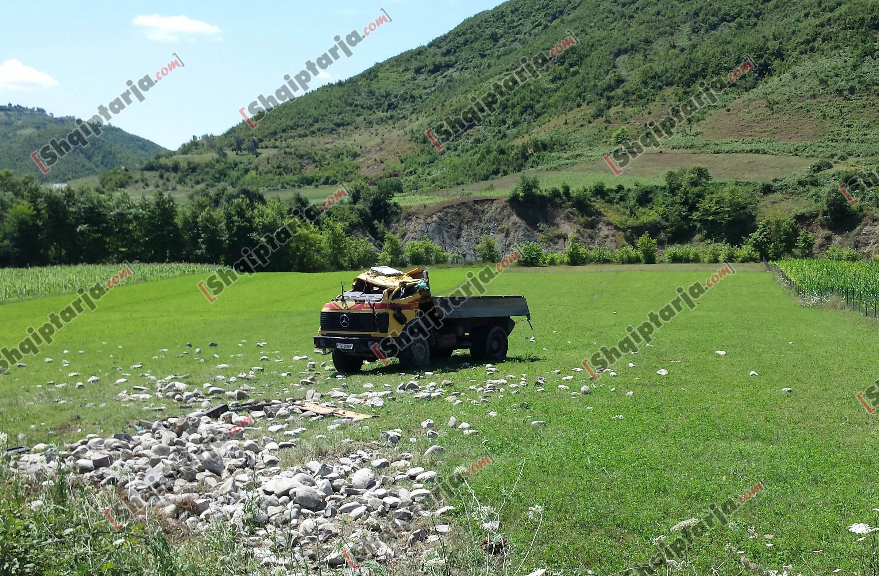 kamioni i permbysyr me logo