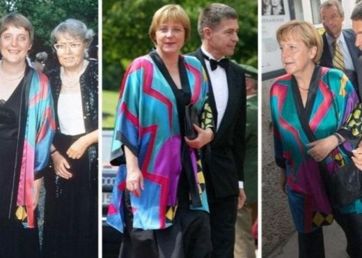 angela merkel me pelerine te njejte 