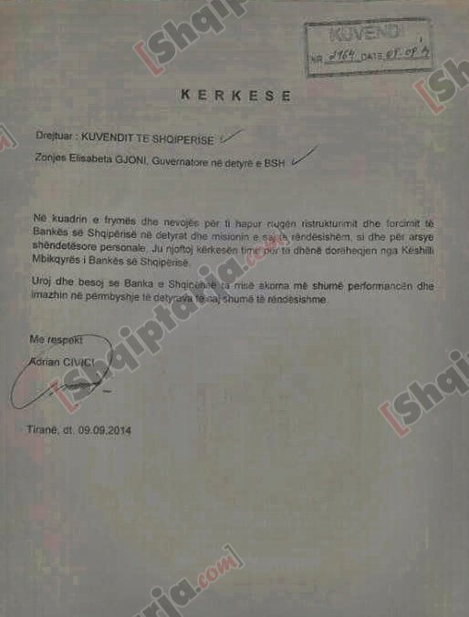 letra e civicit derguar kuvendit