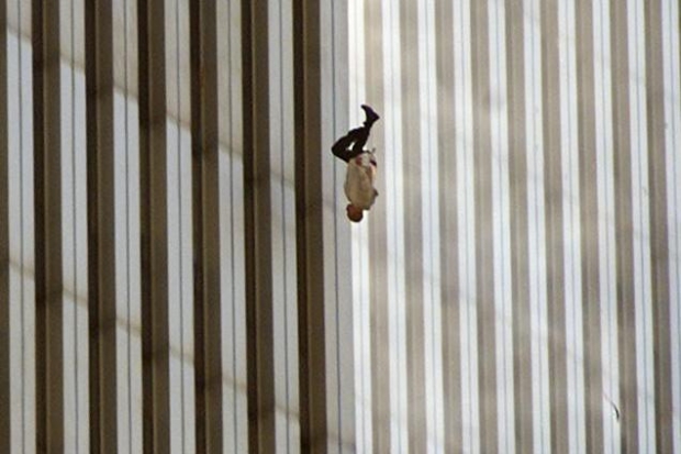 the falling man