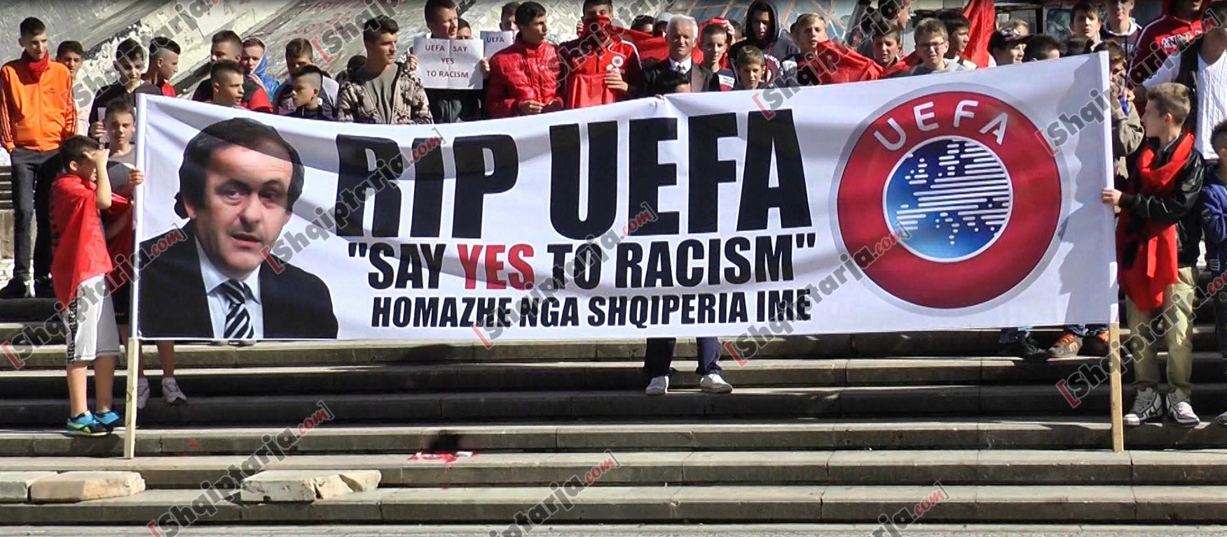 protest per uefa