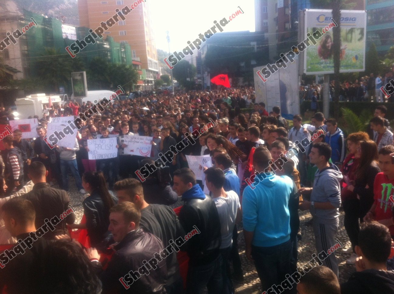 nxenesit proteste ne lezhe