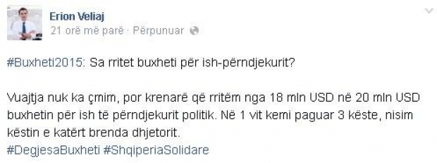 Veliaj Fb