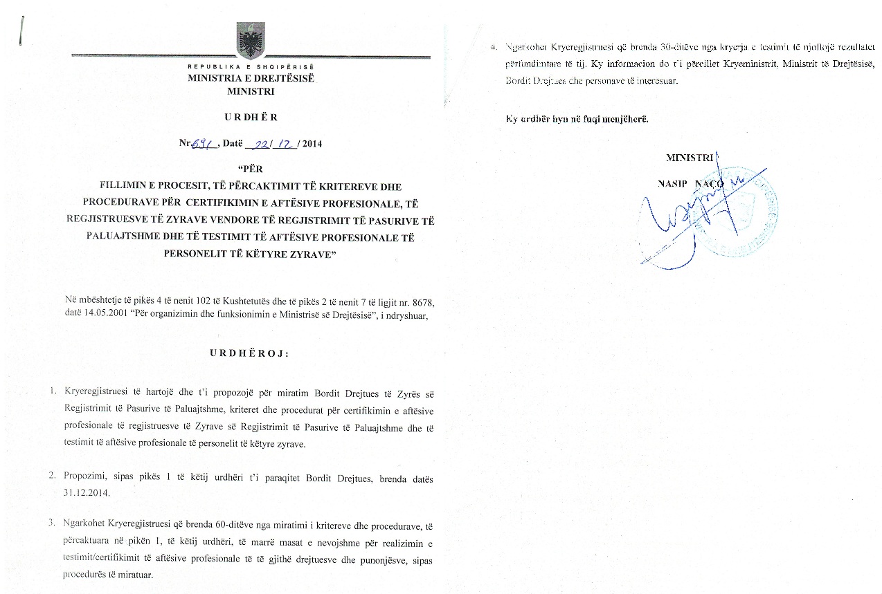 regjistrimi i pasurive