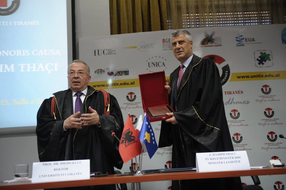 thaci honoris causa