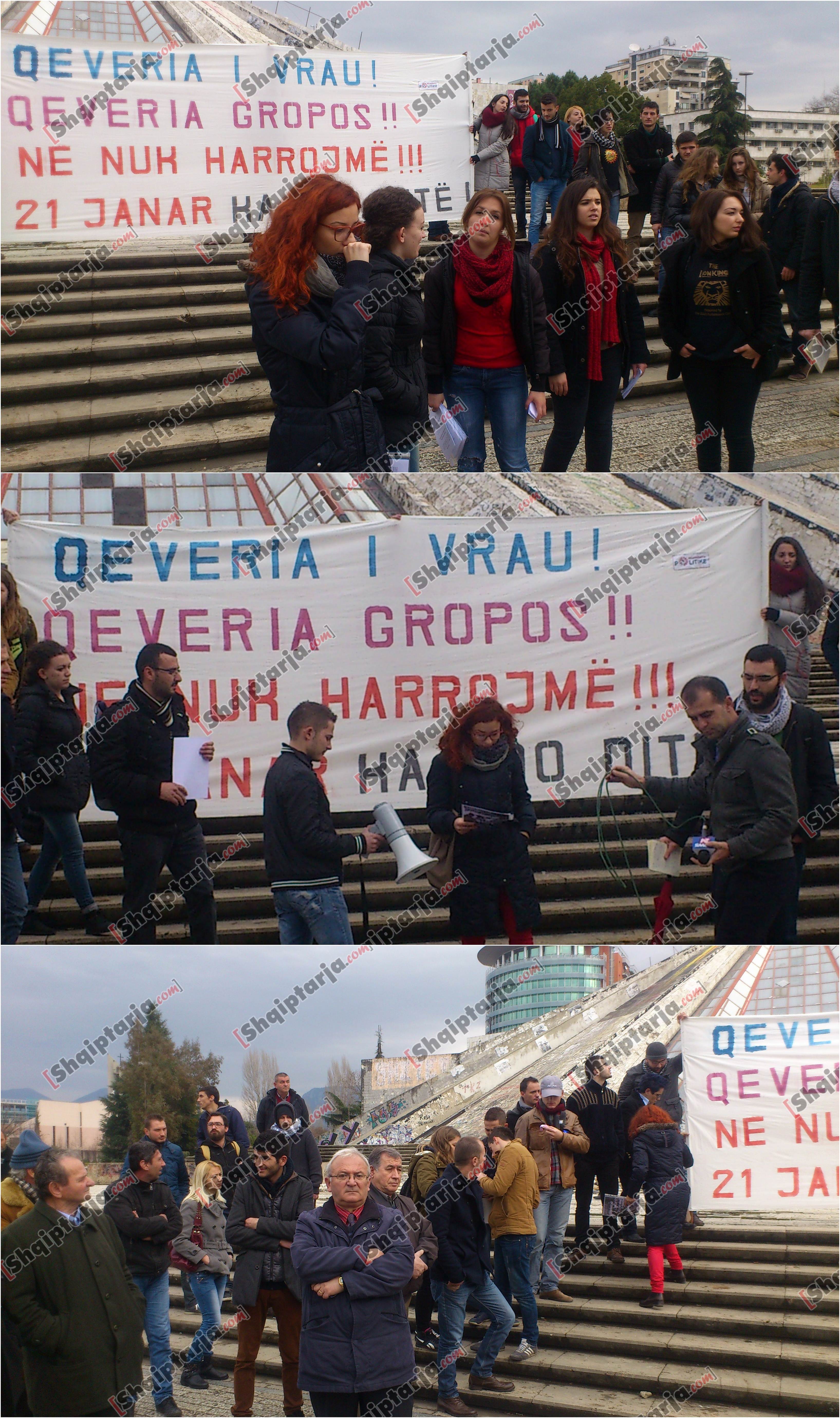 protesta per 21 janarin