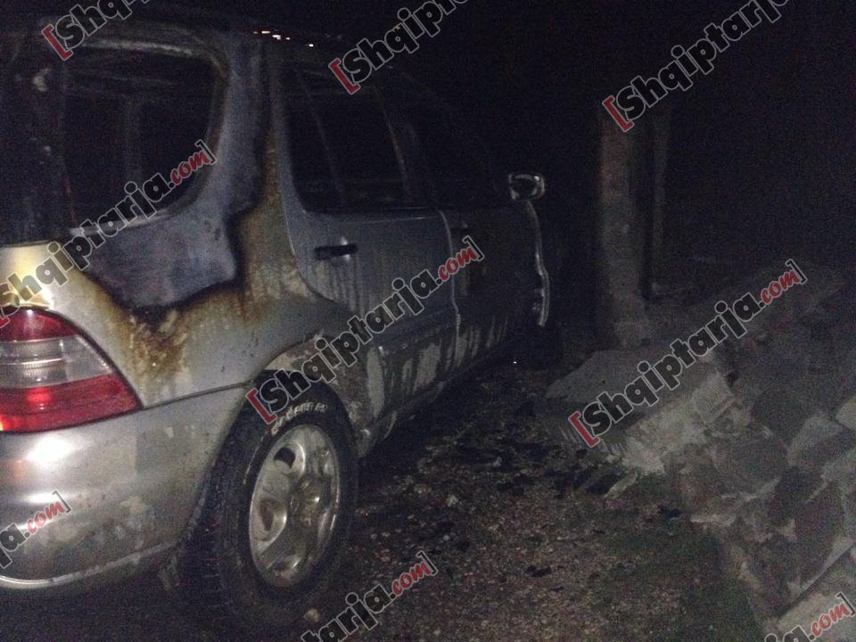 makina e djegur ne lazarat