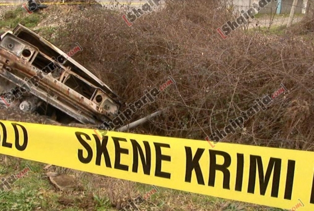 makina e djegur shkoder