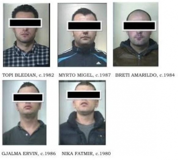 shqiptaret e arrestuar