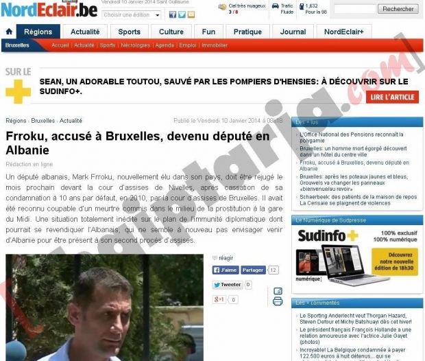 mark frroku mediat belge 