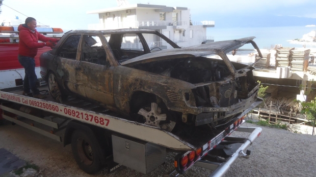 makina djegur sarande 