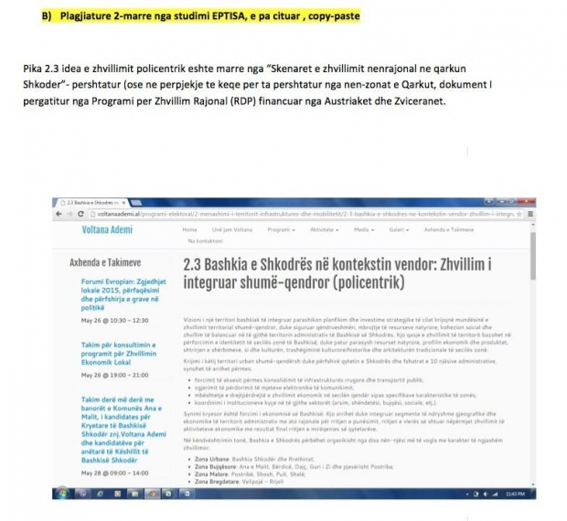 voltana ademi plagjiature 