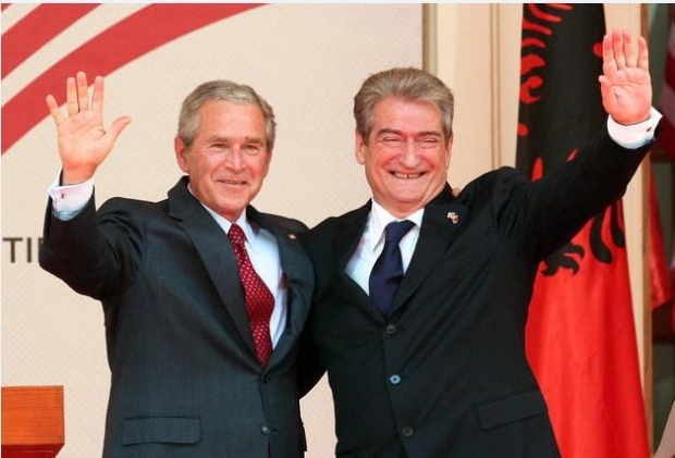 sali berisha xhorxh bush 