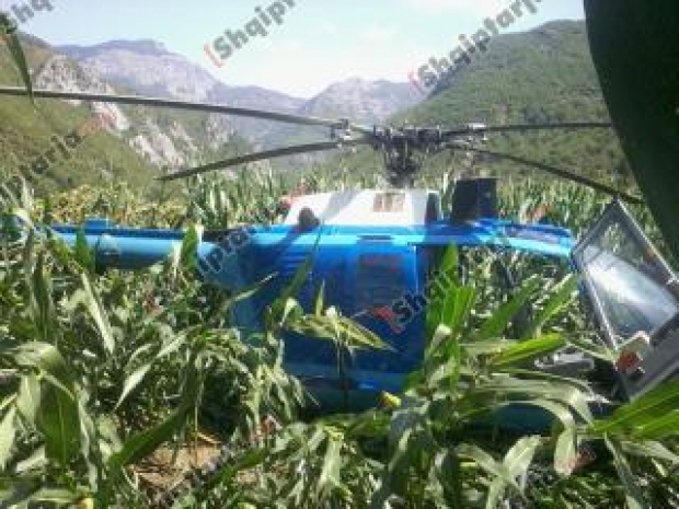 helikopteri i rrezuar