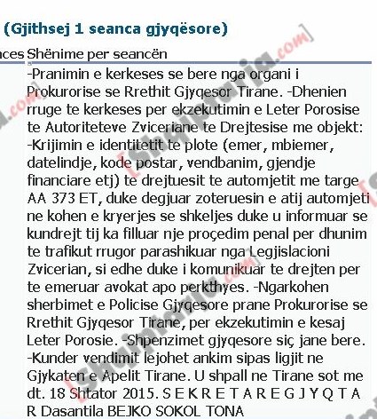 kerkesa zvicerane per makinen shqiptare