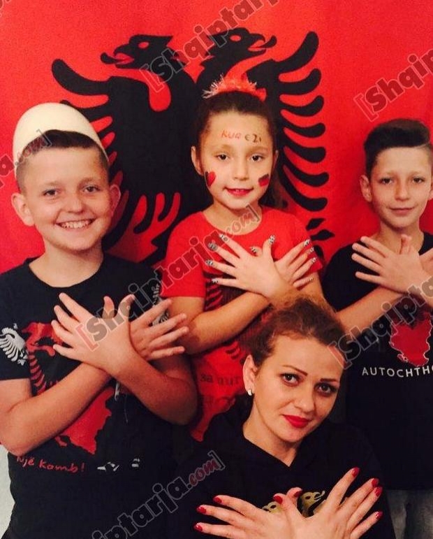 rrjete sociale foto ndeshja shqiperi elbasan