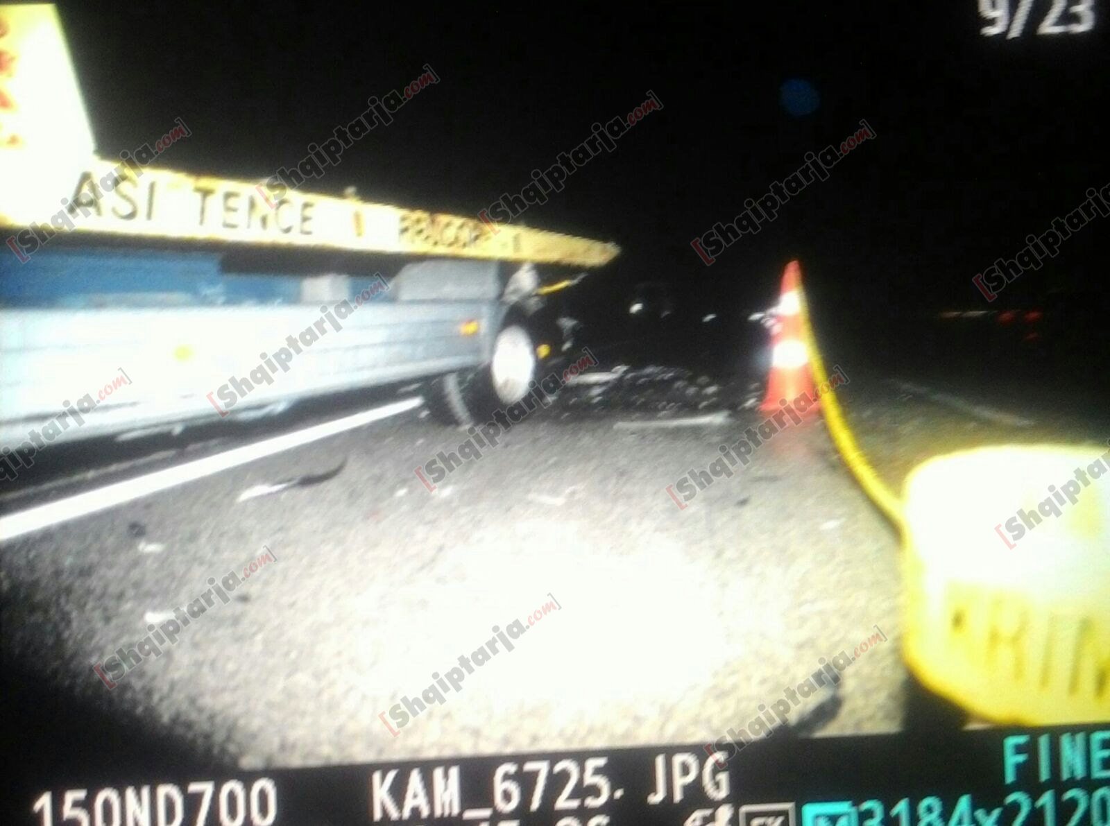 rruga kombit aksident