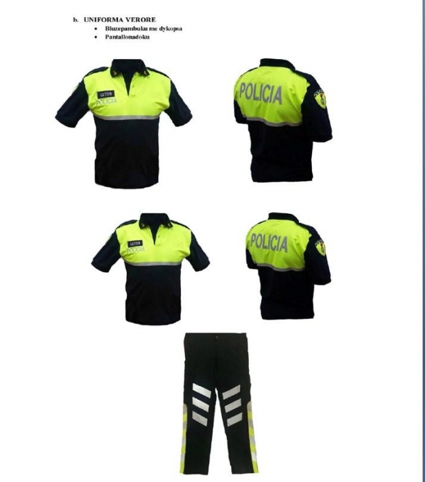 uniformat e reja te policise 