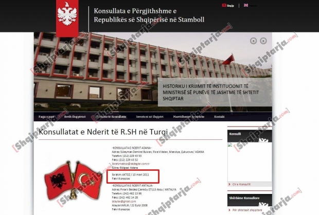konsullata nderit ne turqi ibrahim aktoz