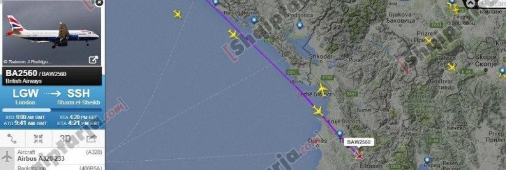 Rruga ajrore e bere nga avioni i 