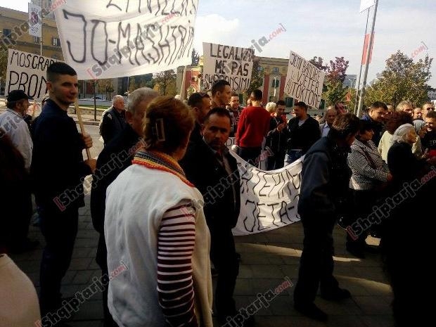 protesta shpronesime bulevardi
