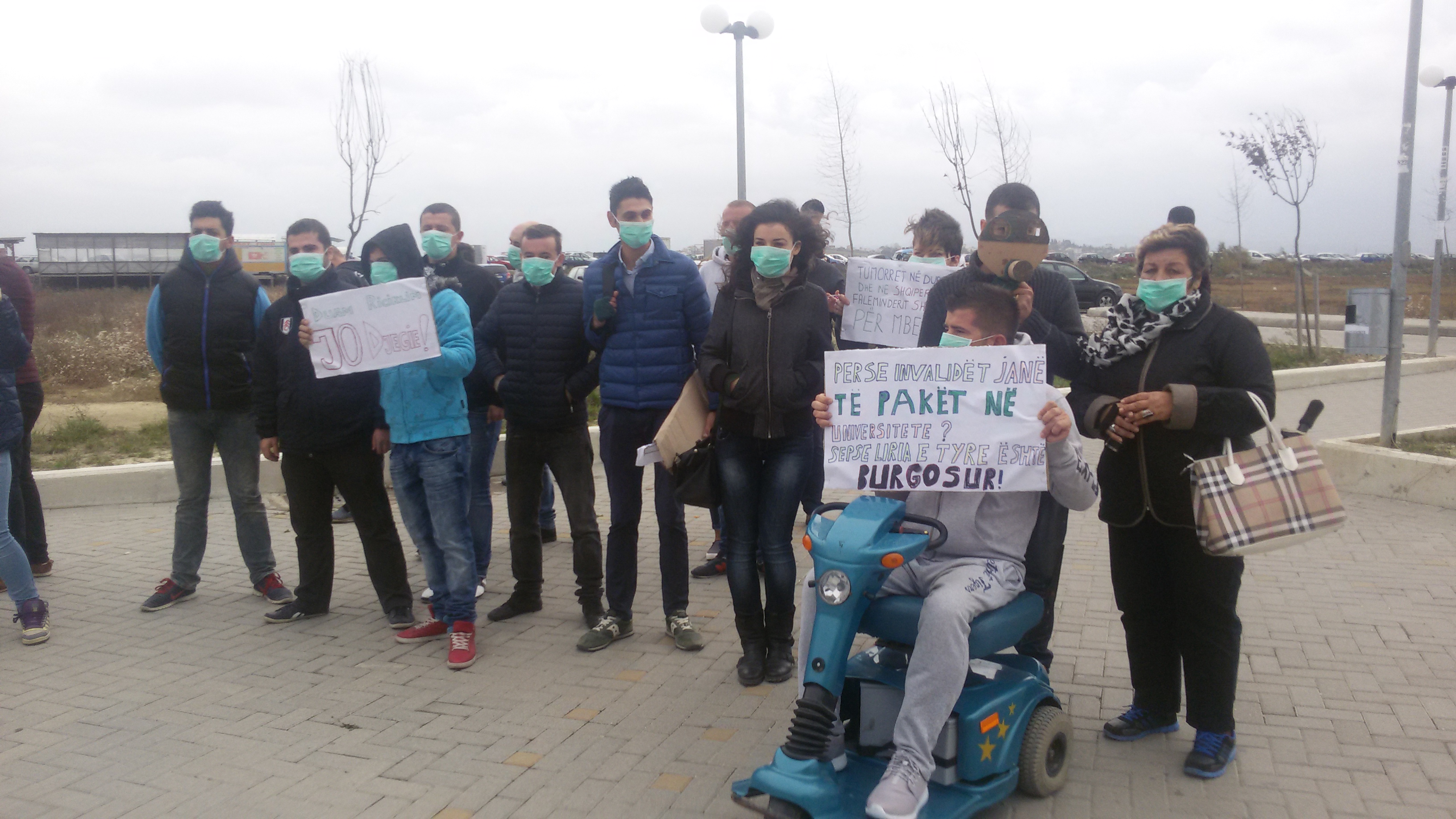 studentet ne proteste