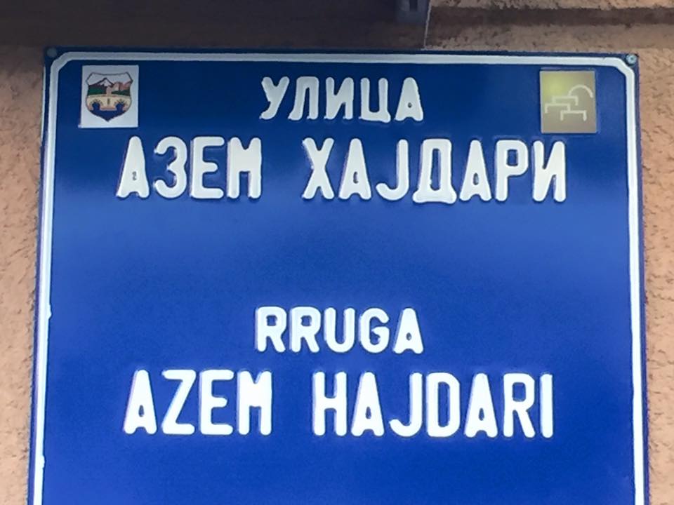 azem hajdari shkup rruge