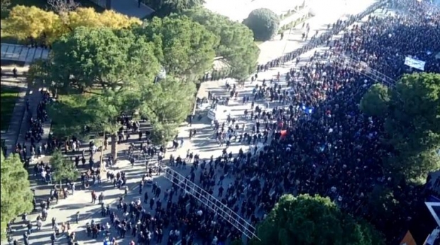 protesta e pd nga lart
