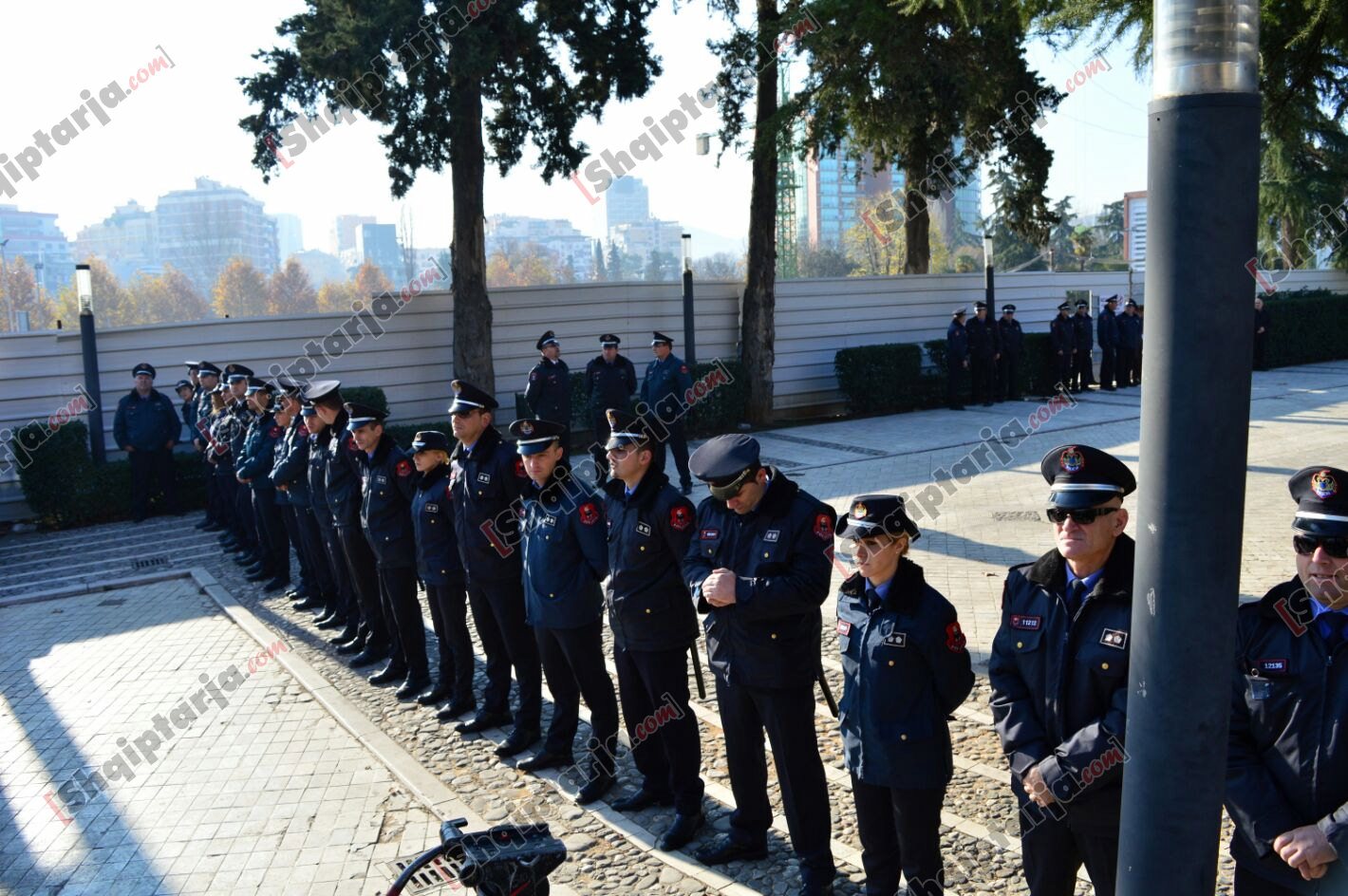 masat policia protesta
