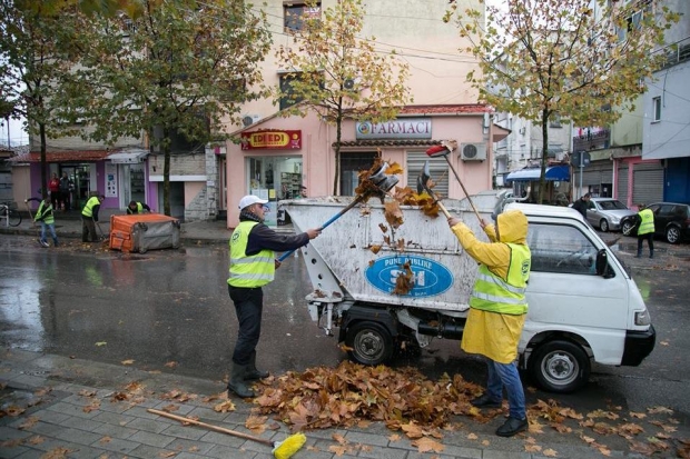 bashkia e tiranes ne aksion permbytjet