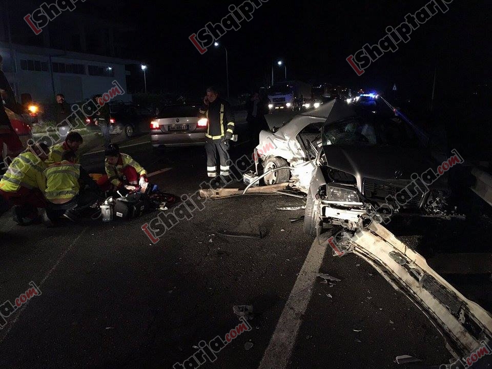 aksident ne rrugen e rinasit