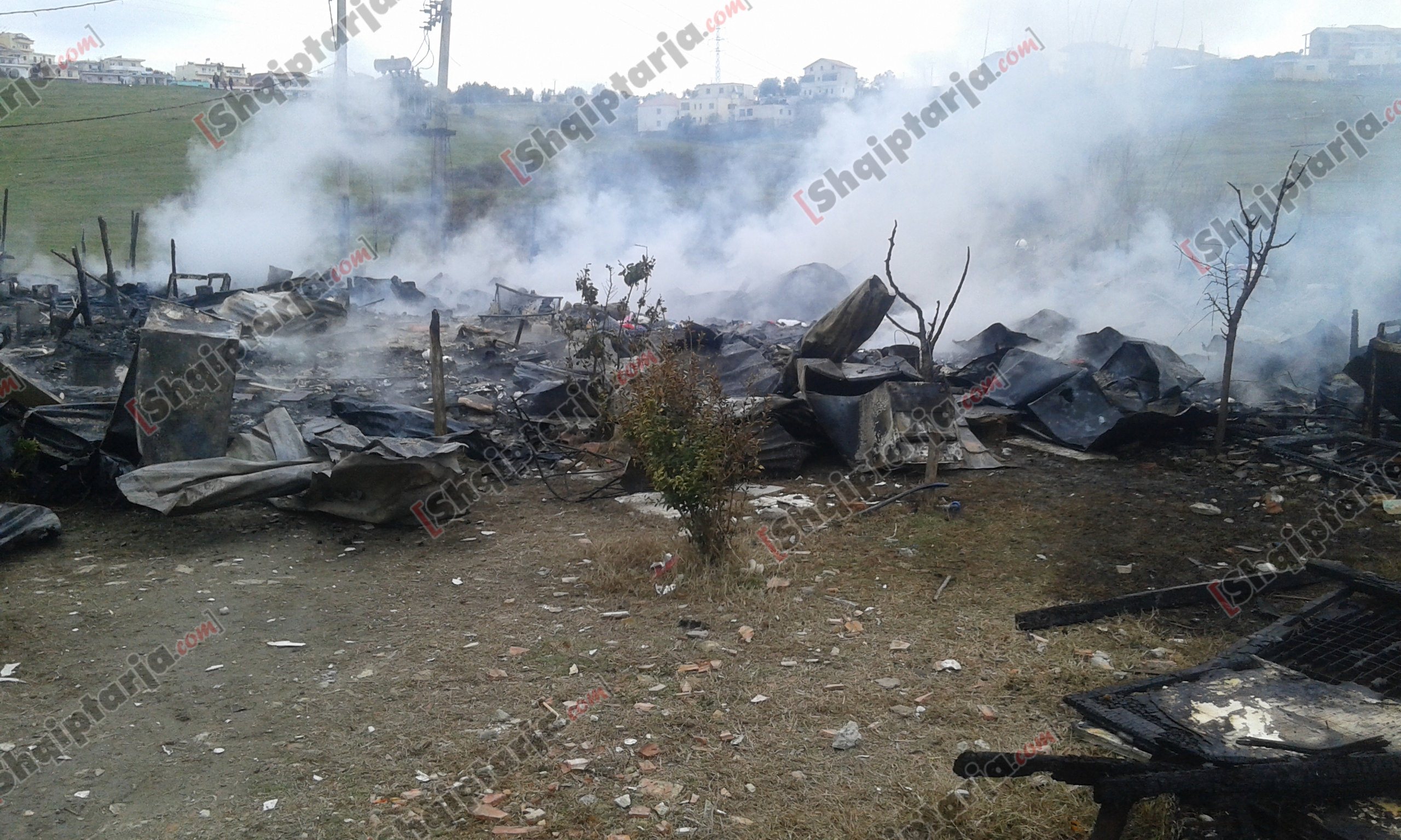 zjarr te barakat rome