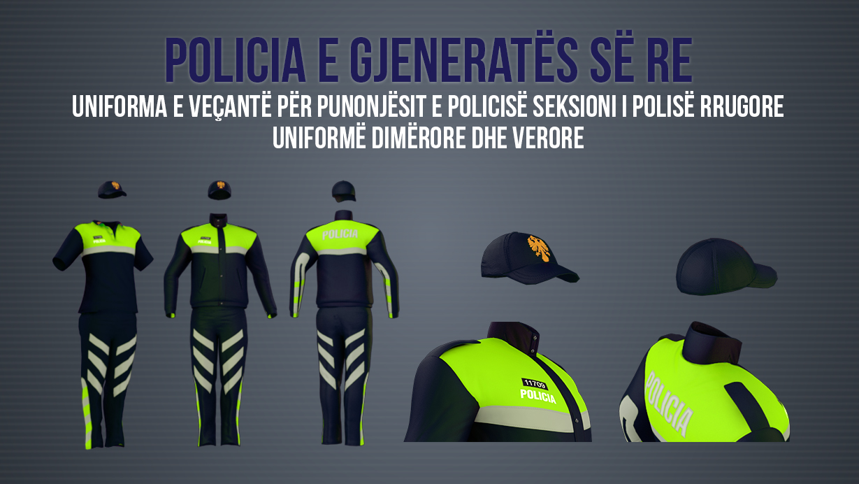 uniformat e reja te policise