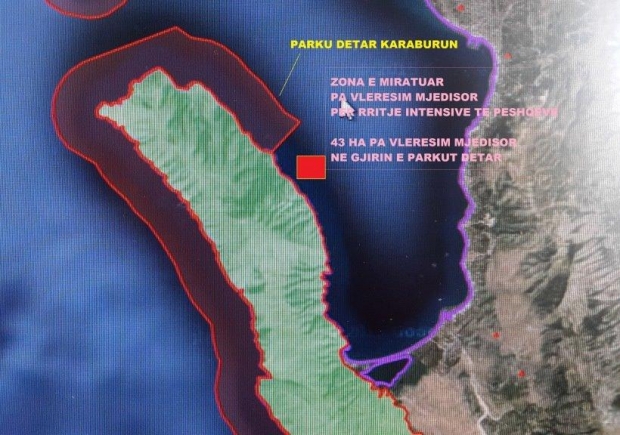 harta vaska peshkimi karaburun 