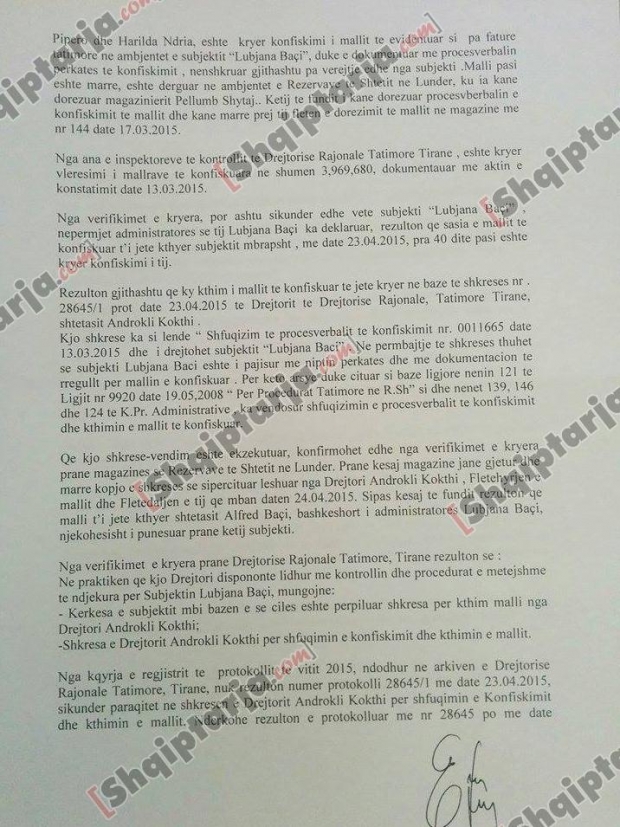 dokumentat e gjykates androkli kokthi
