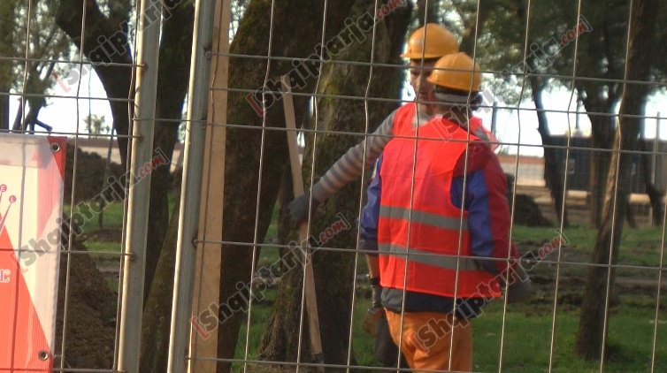 gardhi me hekura te parku liqeni