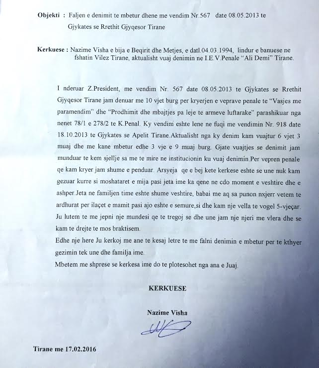 nazime visha kerkesa