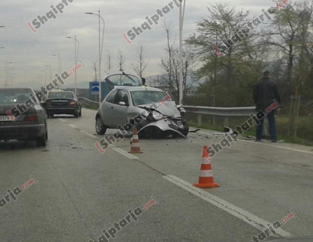 Aksident ne rrugen e Rinasit%u200F