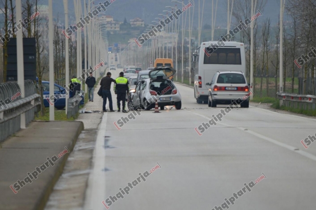 Aksident ne rrugen e Rinasit%u200F